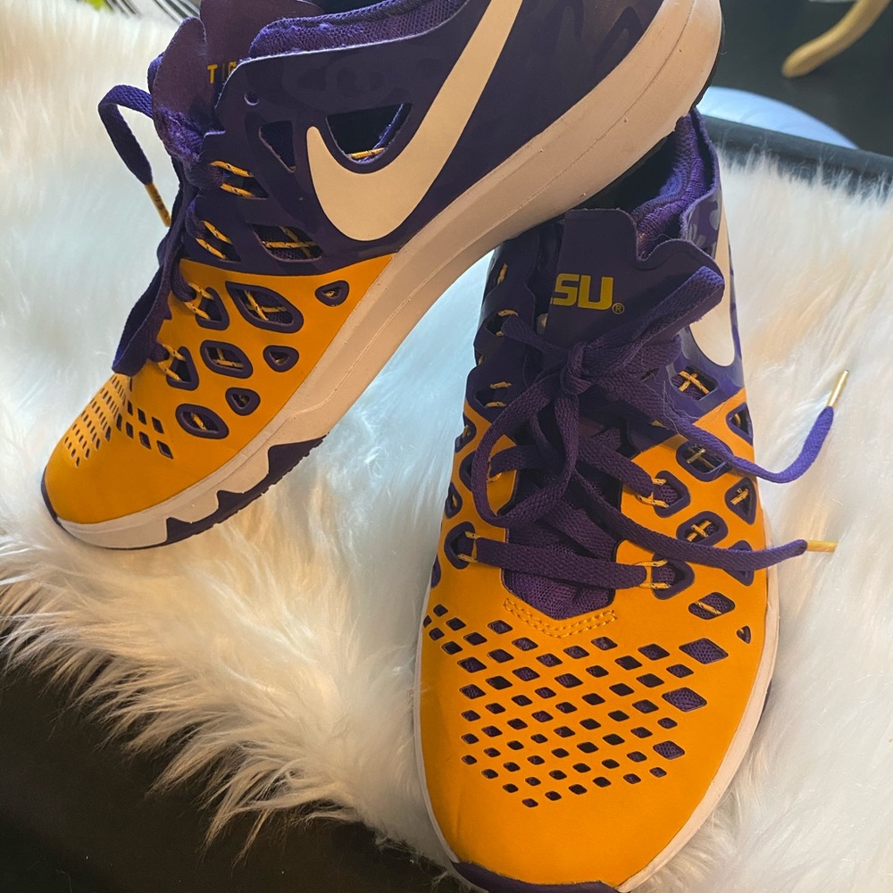 LSU NIKE shoes
